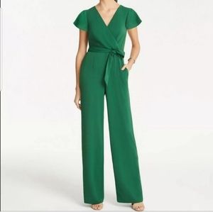 NWT Kelly Green Ann Taylor Jumpsuit